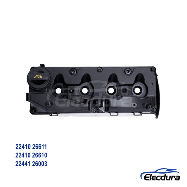 Coperchio valvola motore Hyundai 2241026611 per applicazioni benzina Accent LC
