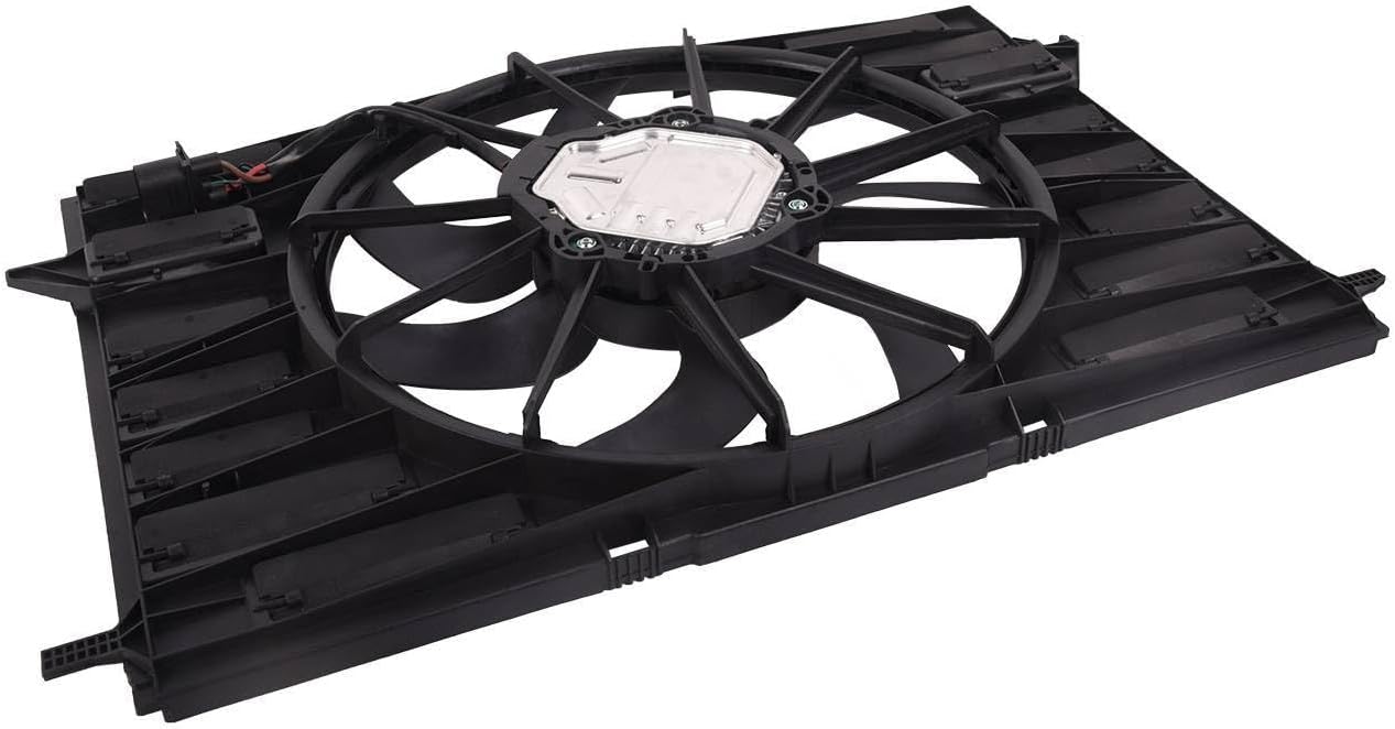 Gruppo ventola di raffreddamento del radiatore elettrico per Audi A4 2017-2019 vendita all'ingrosso diretta in fabbrica