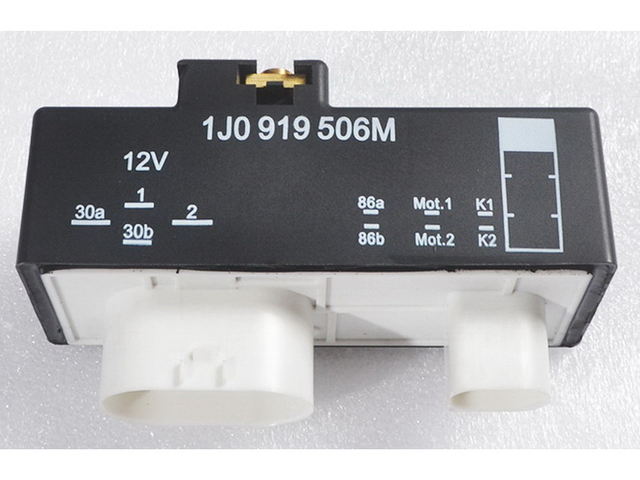 Unitate de control al ventilatorului de răcire 1J0919506M pentru VW Golf Jetta Polo, modul en-gros de calitate OEM