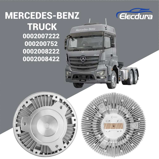 0002007222 Mechanick&aacute; spojka ventil&aacute;toru ve směru hodinov&yacute;ch ručiček kompatibiln&iacute; s motory Mercedes-Benz 4148AK a 1848AK pro těžk&yacute; provoz