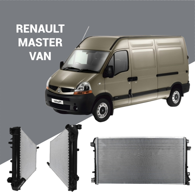 Radiador al por mayor para Renault Master 2.5L 2004-2011; Reemplazo de calidad OE con disponibilidad de env&iacute;o global.