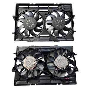 4H0959455AD アウディ A6 A7 左ラジエーター冷却ファンモーター; 400W ブラシレス。 OE の交換。