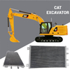 1640588 Conjunto de condensador de CA para excavadora Caterpillar 312C 315C 318C; Venta al por mayor de equipo pesado.