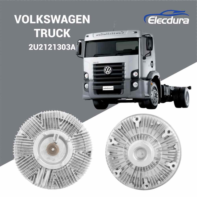 Těžk&aacute; mechanick&aacute; spojka ventil&aacute;toru 2U2121303A pro n&aacute;kladn&iacute; vozidla Volkswagen Worker 17.190 a 15.190 s motory MAN D08