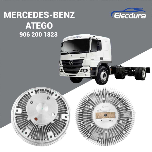9062001823 mechanische L&uuml;fterkupplung OEM-Ersatz f&uuml;r Mercedes-Benz Atego 906-Serie – Gro&szlig;handelslieferung vom Werkshersteller