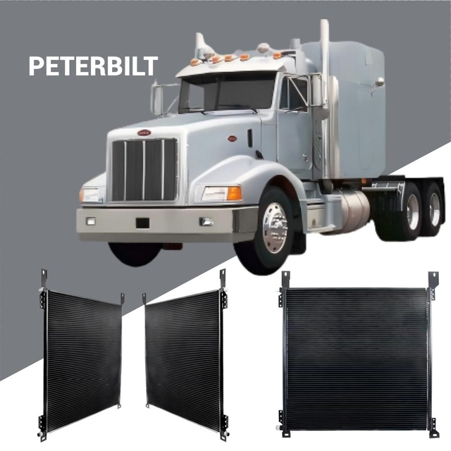 Condenseur CA Peterbilt 1803809 1804015&nbsp;; R&eacute;f&eacute;rence crois&eacute;e OE F316069&nbsp;; Composant de gros CVC pour camions lourds.
