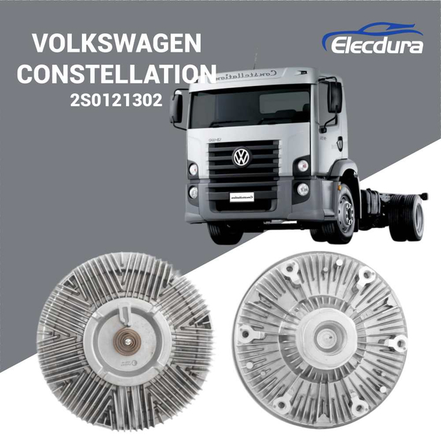 2S0121302 Pravotočiv&aacute; mechanick&aacute; spojka ventil&aacute;toru kompatibiln&iacute; s dieselov&yacute;mi motory Volkswagen Constellation 15.180E a 13.180