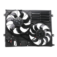 ラジエーター冷却ファンアセンブリ フォルクスワーゲン シャラン 2010-2022、7N0121207A ブラシレス電動ファンに適合