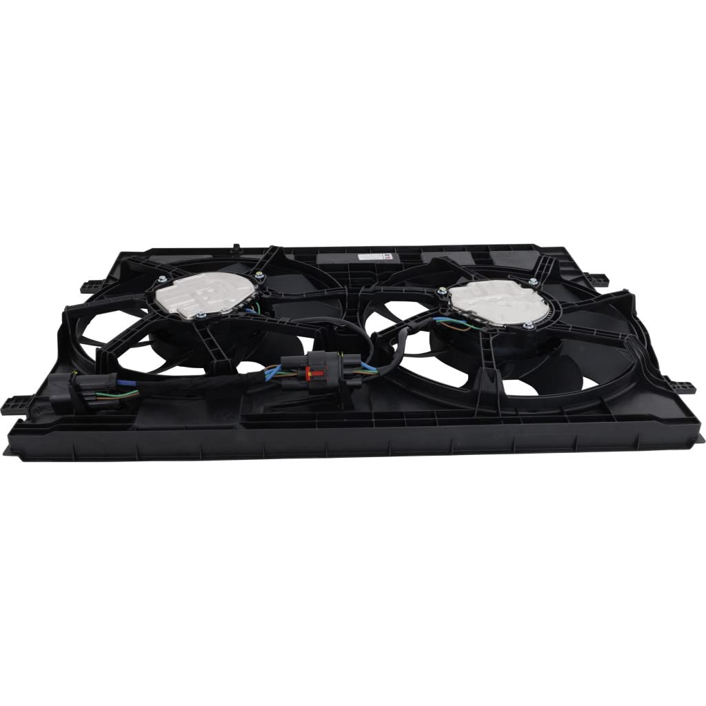 VW Atlas พัดลม 3QF121207; แทนที่ 3QF959455B/C; กำลังไฟพิกัด 240W; ซัพพลายเออร์ B2B ที่เชื่อถือได้