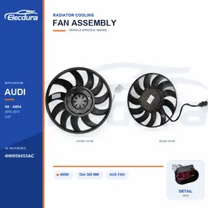 مروحة تبريد الردياتير لأودي A8 D4 400W 4H0959455 AC توريد بالجملة