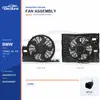 Gruppo ventola di raffreddamento del radiatore per BMW E65 / E66 400W 64546921379 Fornitura all'ingrosso