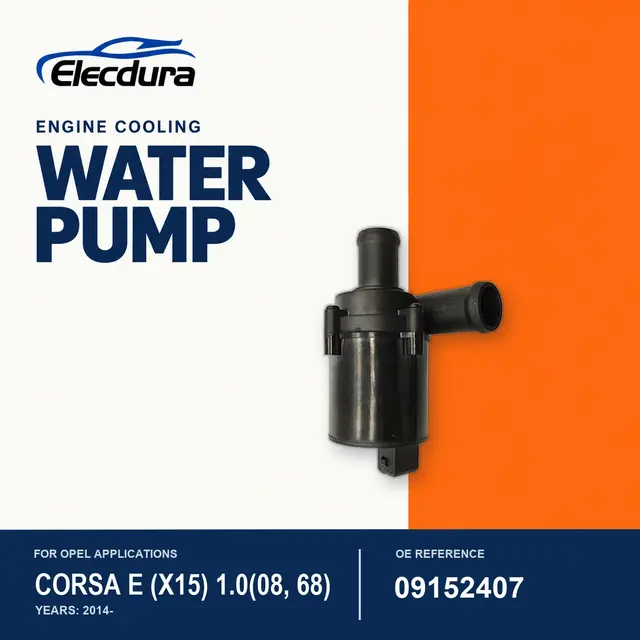 Motorwasserpumpe 09152407 f&uuml;r Opel Bulk Supply