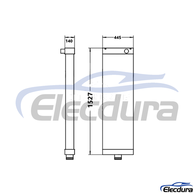 561-03-81632 KOMATSU HD785-7 Chladič