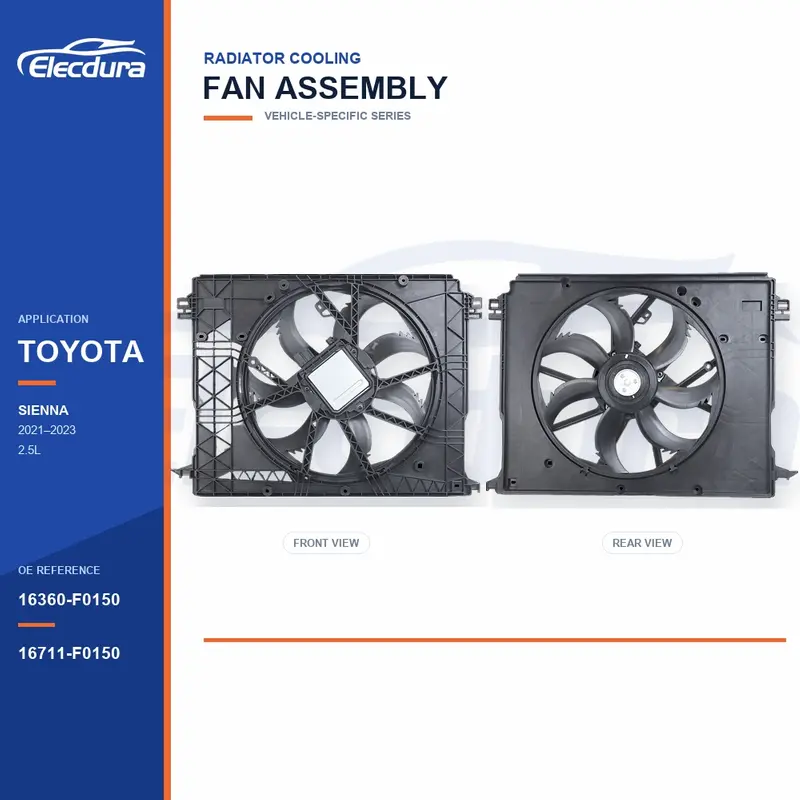 Sestava ventil&aacute;toru chladiče pro Toyota Sienna 16360-F0150 Bulk Supply