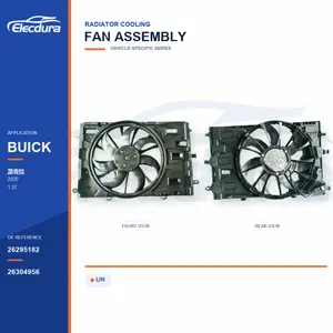 Συγκρότημα ανεμιστήρα ψυγείου για Buick Encore 26295182 Μαζική προμήθεια