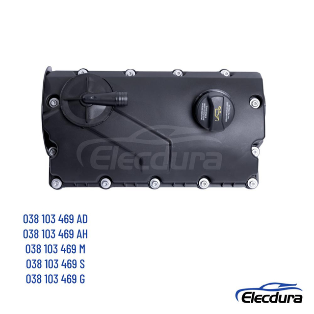 استبدال غطاء صمام ما بعد البيع لـ OE 038103469AD cross 038103469AH 038103469M 038103469S 038103469G يناسب موديلات VW Audi Seat Skoda Ford