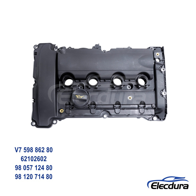 Couvercle de soupape moteur Peugeot Citro&euml;n V7 598 862 80 pour mod&egrave;les 1.6 THP EP6