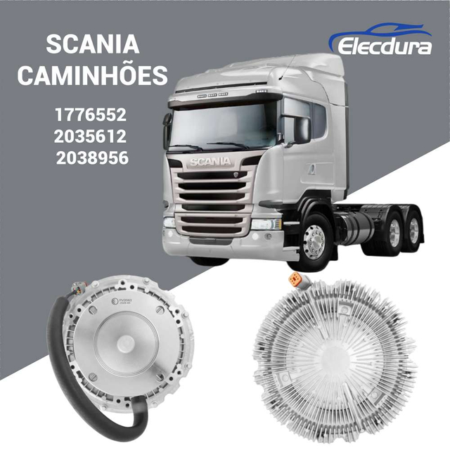 Engrosleverand&oslash;rbillede af 1776552 elektronisk bl&aelig;serkobling til Scania PGR-lastbiler med 6-benet stik.