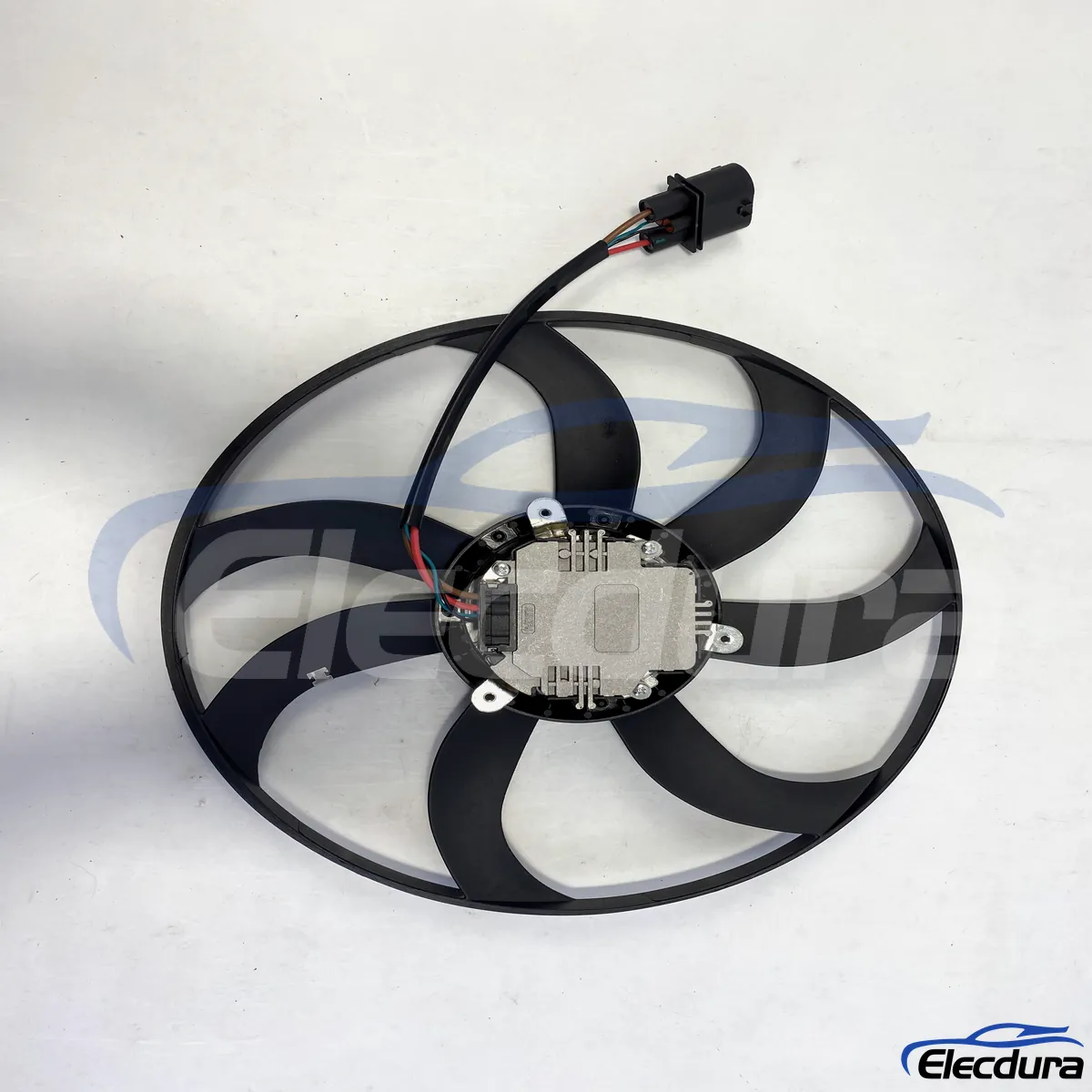 Conjunto de ventilador de resfriamento do radiador de reposi&ccedil;&atilde;o compat&iacute;vel com OE 5U0121207A para pedidos em grandes quantidades