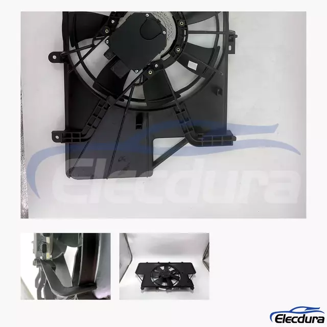 19015-6C1-A01 Rakitan Kipas Pendingin Radiator Tanpa Sikat untuk Pasokan Grosir Aftermarket Honda Accord