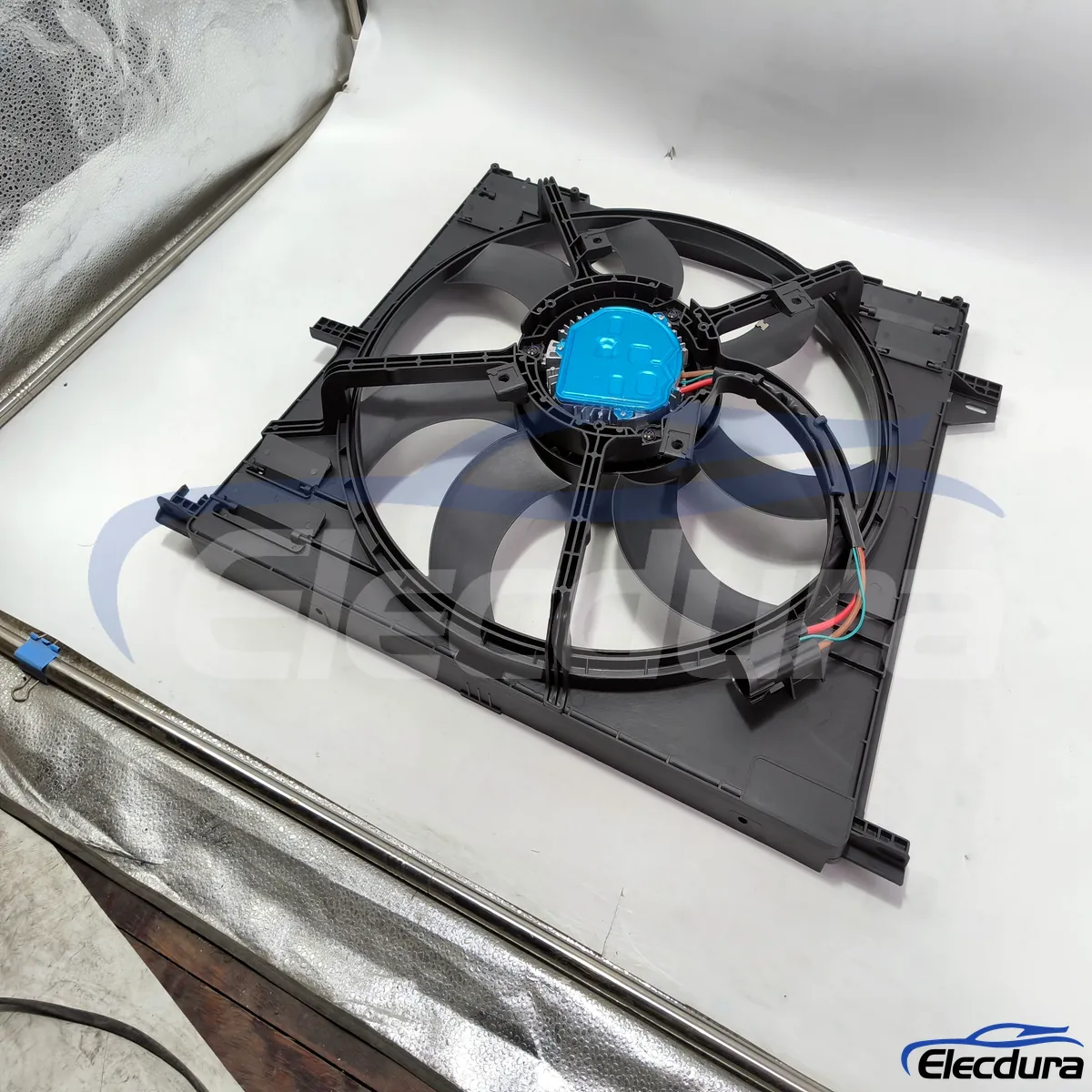 Alfa Romeo Giulia / Stelvio b&oslash;rstel&oslash;s K&oslash;lerventilator komplet udskiftning FW248006 til k&oslash;leventilatorfordelere