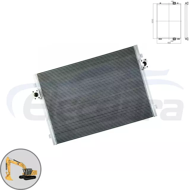 Refroidisseur d'huile hydraulique Caterpillar E345C 281-3514, remplacement en gros de pi&egrave;ces de rechange