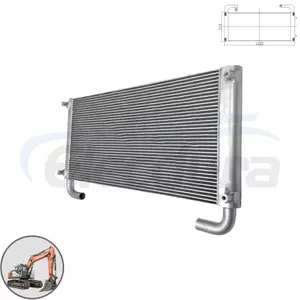 4648857 Sostituzione aftermarket all'ingrosso del radiatore dell'olio idraulico Hitachi ZX330-3G per distributori di parti di escavatori