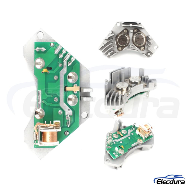 Peugeot 406 ve Citroen Xsara i&ccedil;in y&uuml;ksek performanslı al&uuml;minyum soğutuculu fan motoru reg&uuml;lat&ouml;r&uuml; 644178.