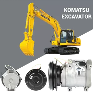 DCP99821 Komatsu-A/C-Kompressor-Ersatzteil f&uuml;r die Ersatzteilversorgung im Gro&szlig;handel