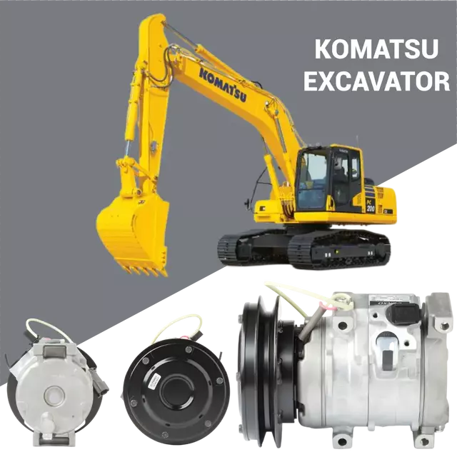 DCP99821 Kompresor klimatyzacji Komatsu zamiennik na rynku wt&oacute;rnym, hurtowa dostawa części do sprzętu