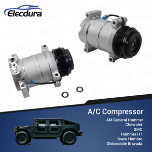 89019356 H6 AC kompressor engros til Hummer H1 og Chevrolet Kodiak heavy-duty service.