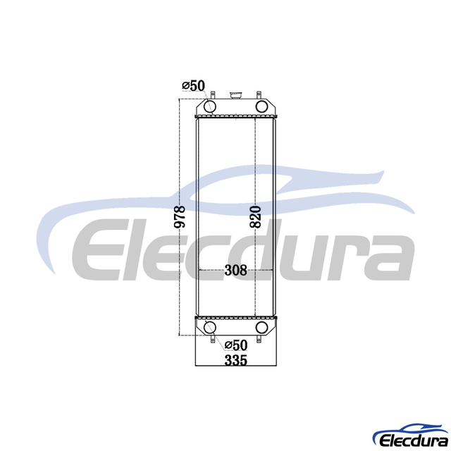 4668378 Hitachi ถังเก็บน้ำ ZX120-3 หม้อน้ำ แกน