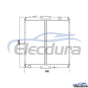 4403413 HIT AC HI EX350-5/300-5 Radiatore