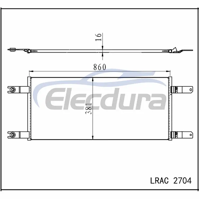 2228315 Scania Seria G 2016-prezent Condensator A/C