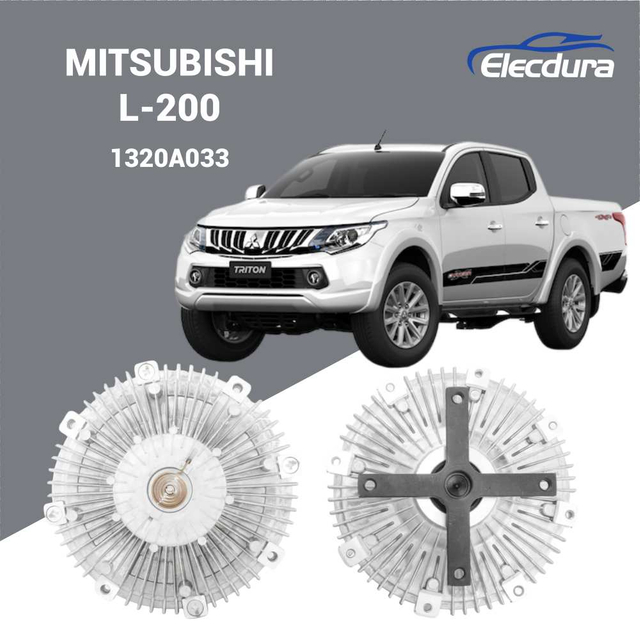1320A033 Hűtőventil&aacute;tor tengelykapcsol&oacute; szerelv&eacute;ny kompatibilis a Mitsubishi L200 Triton &eacute;s Pajero Dakar 3.2 d&iacute;zel modellekkel 2008 &eacute;s 2023 k&ouml;z&ouml;tt