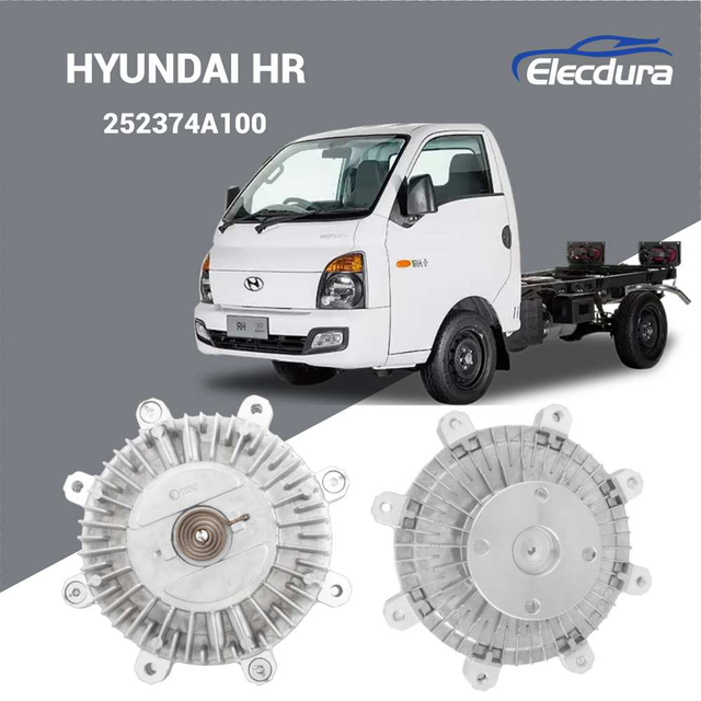 مجموعة قابض مروحة التبريد 252374A100 متوافقة مع موديلات Hyundai HR 2.5 16V وKia Bongo أو Sorento 2.5 من 2006 إلى 2023