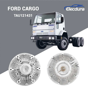 TAU121431 Ensemble d'embrayage de ventilateur m&eacute;canique robuste pour camions Ford Cargo et Volkswagen 24-250 avec moteurs diesel Cummins