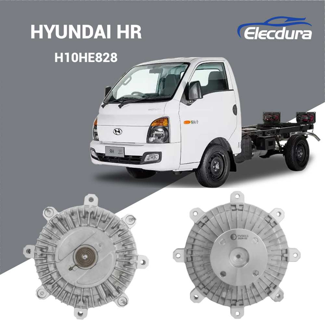 مجموعة قابض مروحة التبريد متوافقة مع موديلات الديزل Hyundai HR 2.5 وKia K2500 أو Sorento 2.5