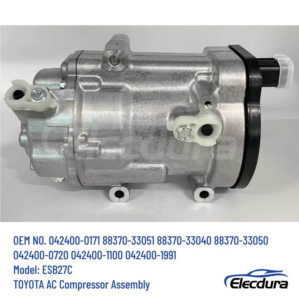 88370-33040 ESB27C Compresseur de climatisation &eacute;lectrique pour Toyota et Lexus hybride (2018+)