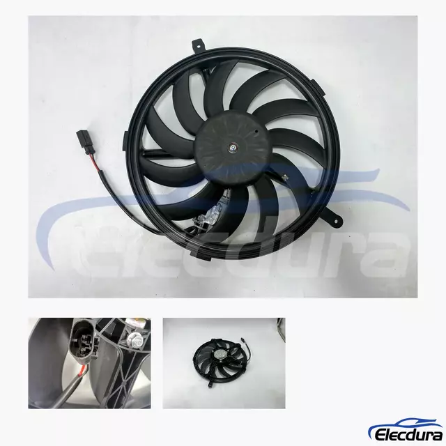 17422754854 Sostituzione all'ingrosso aftermarket del gruppo ventola di raffreddamento del radiatore BMW