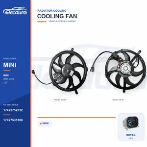 Вентилятор охолодження радіатора для BMW MINI R56 300W 17422752632 Оптова поставка