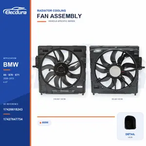 ラジエーター冷却ファンASSY BMW E70 / E71 850W 17428618243バルク電源