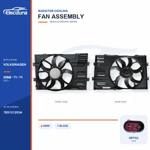 Sestava ventil&aacute;toru chladiče pro Volkswagen Multivan T5 / T6 600W 7E0121205A Bulk Supply