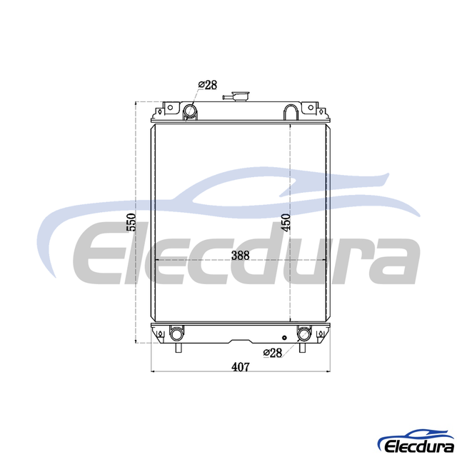 X220571211 كوماتسو PC40-8 ردياتير