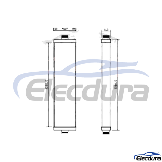 426-03-37601 KOMATSU WA600-6 Radiator