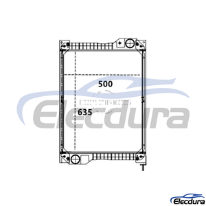 377-5263 CAT 416F/420F/428F Radiateur