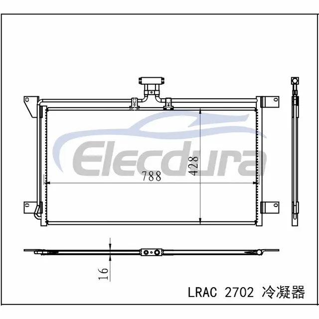 1354110 Scania Seria 4 1995-2004 Condensator A/C