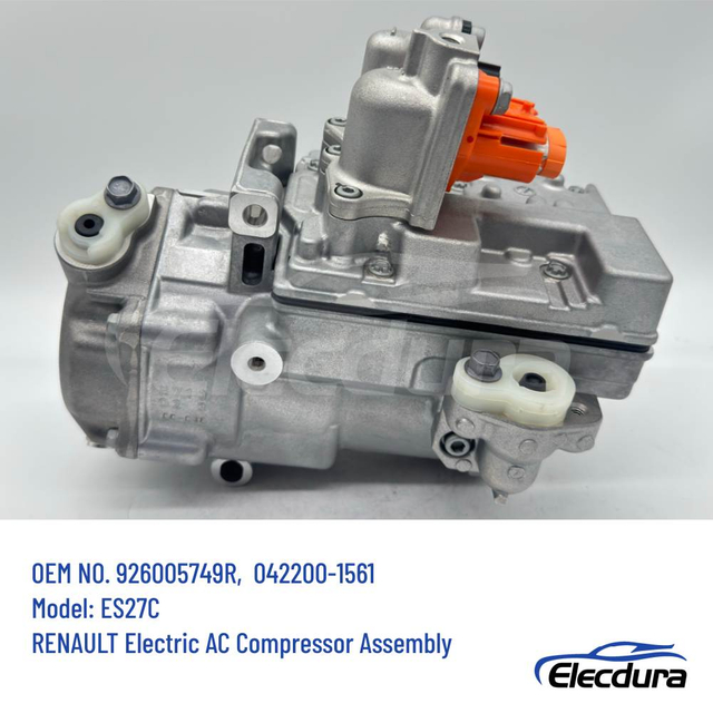 926005749R elektrick&yacute; kompresor klimatizace (ES27C) pro Renault Zoe Twingo III Smart Forfour Fortwo cross 042200-1561