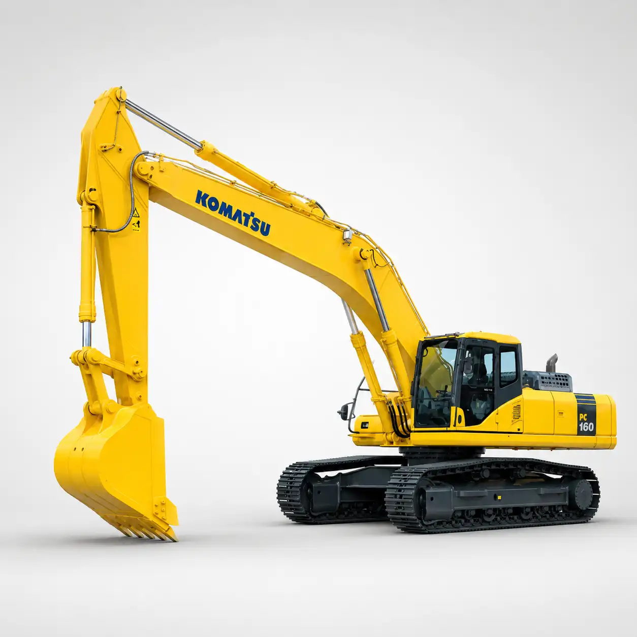 Komatsu hydraulische oliekoelers voor grote graafmachines