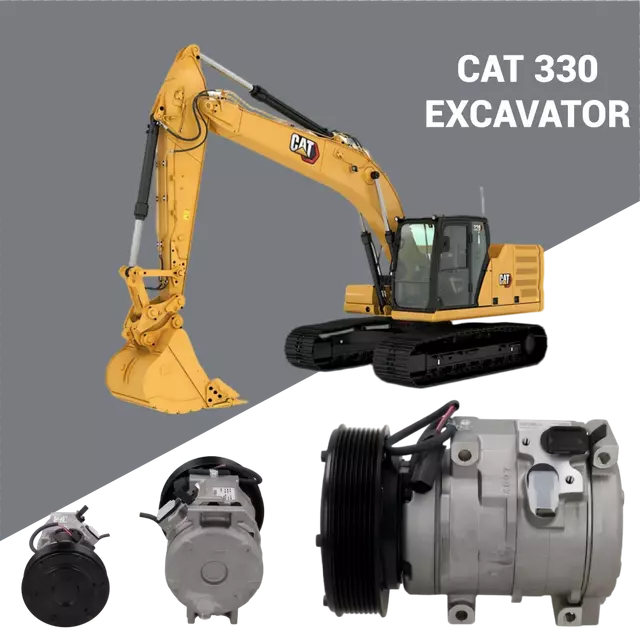 Substitui&ccedil;&atilde;o de reposi&ccedil;&atilde;o de compressor AC DCP99800 Caterpillar para fornecimento de pe&ccedil;as no atacado
